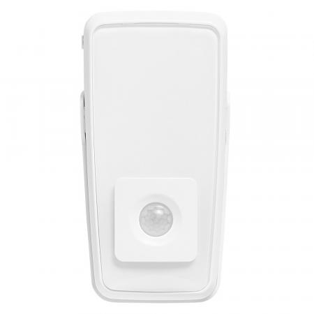 OSRAM Nachtlicht & Taschenlampe Luntetta Torchl Weiß mit Sensor - kaltweißes & tageslichtweißes Licht (3000 & 4000 & 6500K), eingebauter EU-Stecker, ideal für Innenräume